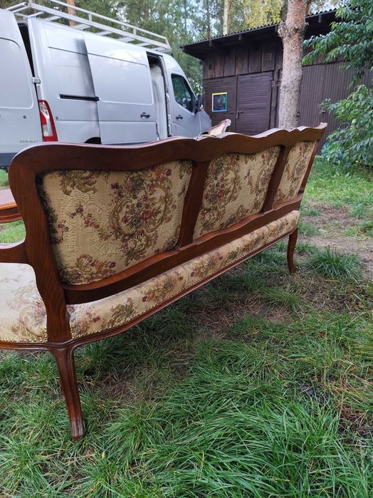 Komplet wypoczynkowy w stylu Ludwik XVI