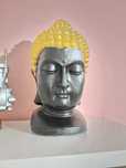 Estátua cabeça de buda