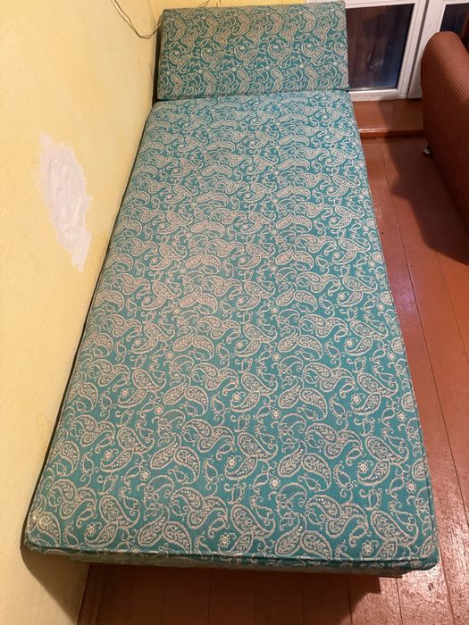 Ретро софа, кровать дуб