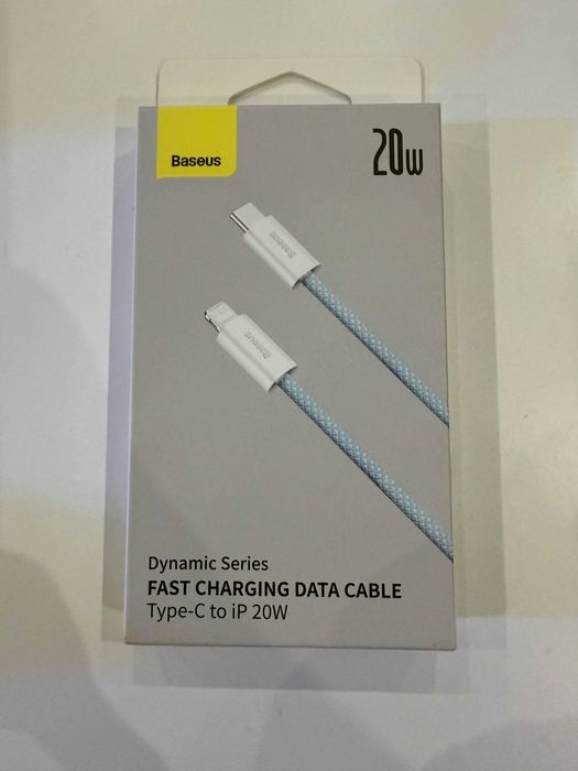 Oryginalny kabel Baseus Type-C do Lightning 1m – szybkie ładowanie 20W