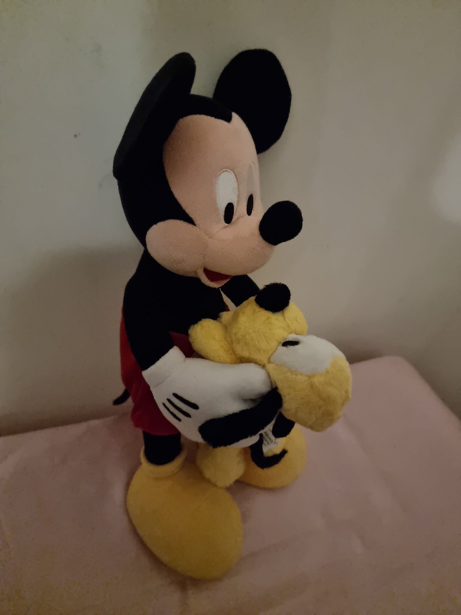 Peluche Disney Mickey e Pluto