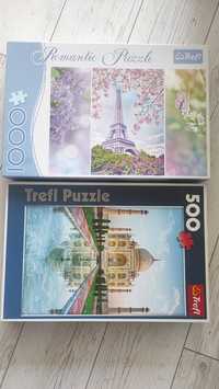 Puzzle Trefl 1000 i 500 elementów