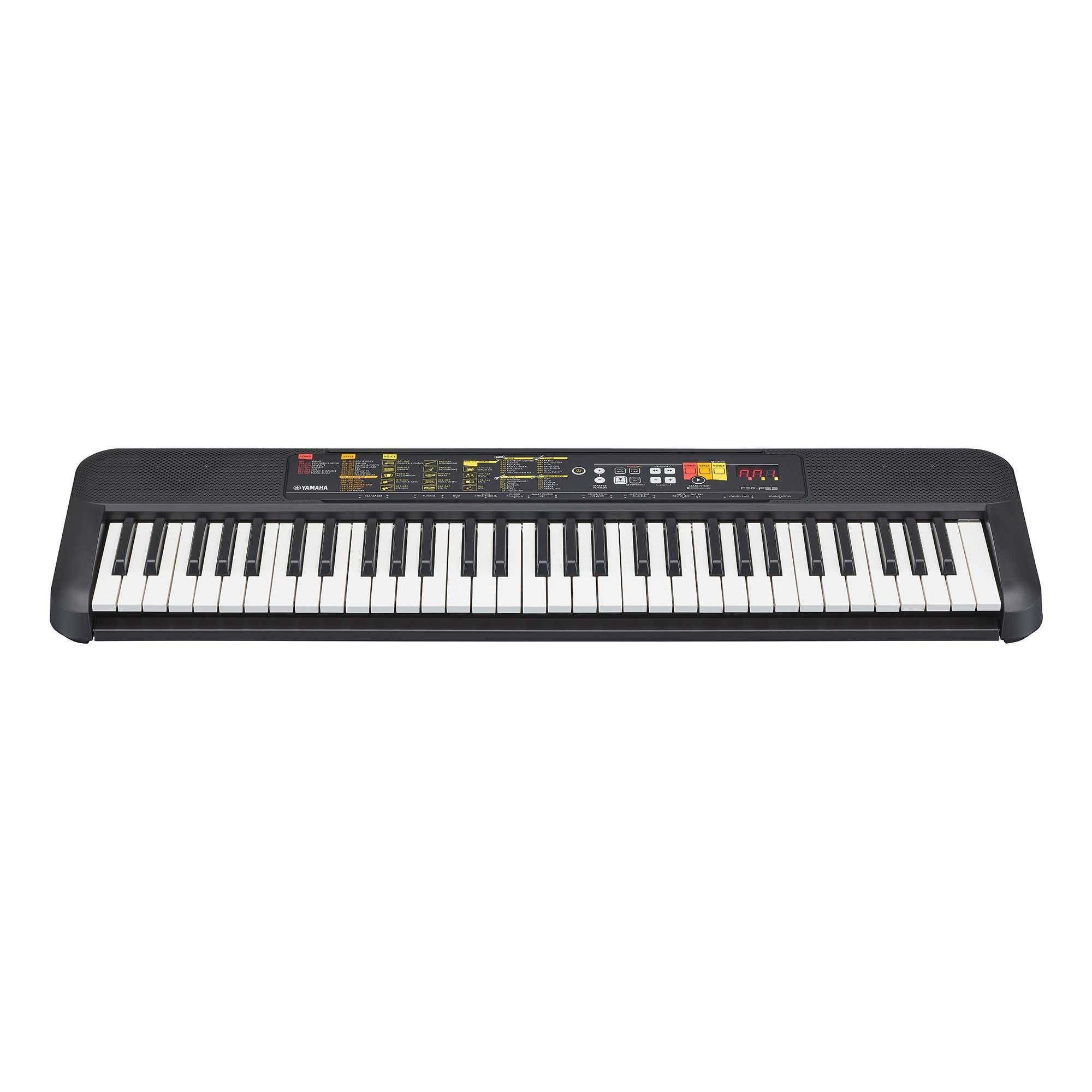 YAMAHA PSR F52  Keyboard do nauki na początek + Statyw Ławka Słychawki