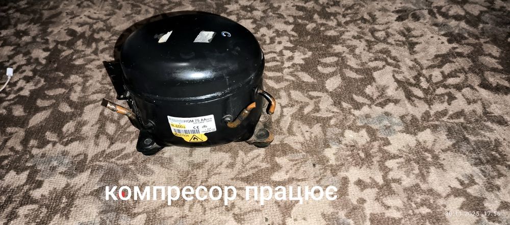 Компресор від холодильнику BGKO в робочому стані  ттх  на фото .