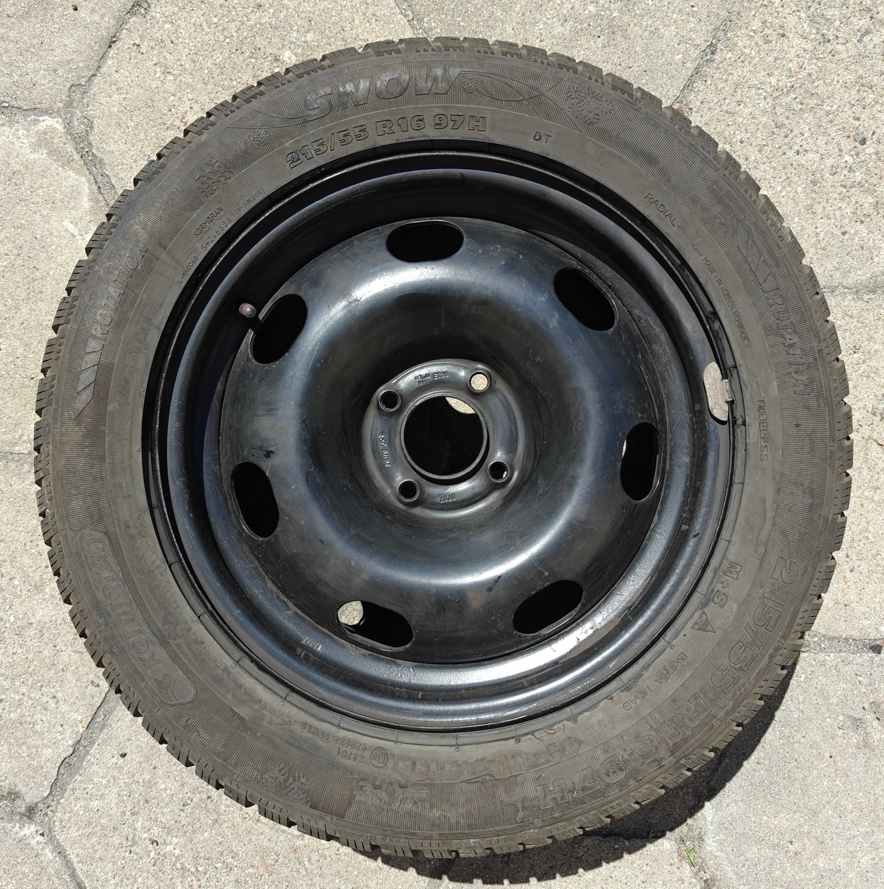 Koło zapasowe Citroen C4 picasso/berlingo