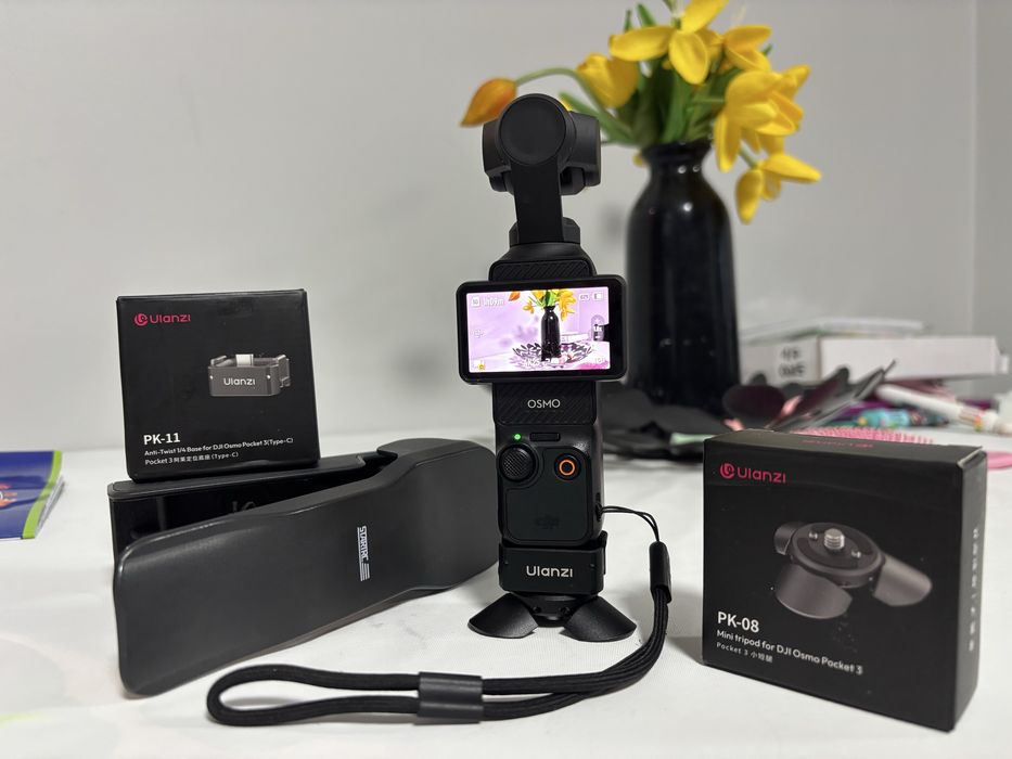 DJI Osmo Pocket 3 Ubezpieczony dodatki Ulanzi