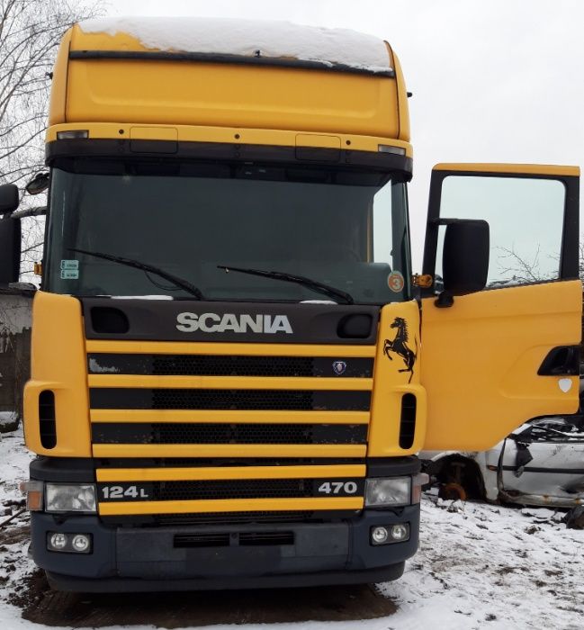 Maska Atrapa grill kompletna Scania 4