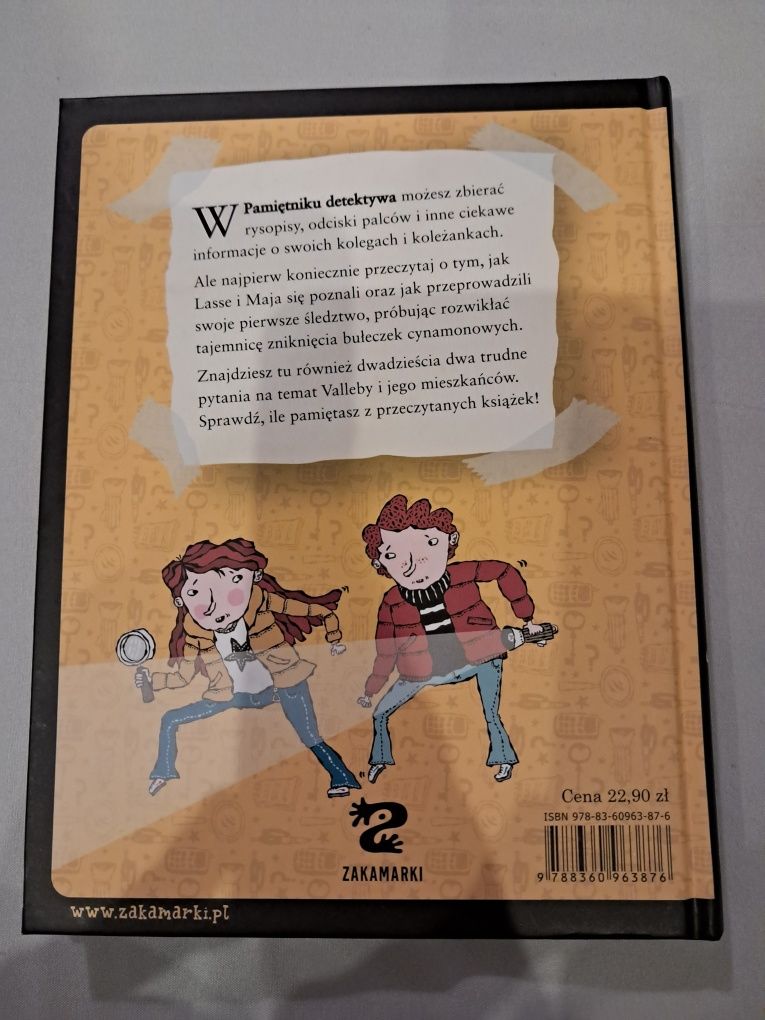 Biuro Detektywistyczne Lassego i Mai Pamiętnik detektywa nowa książka