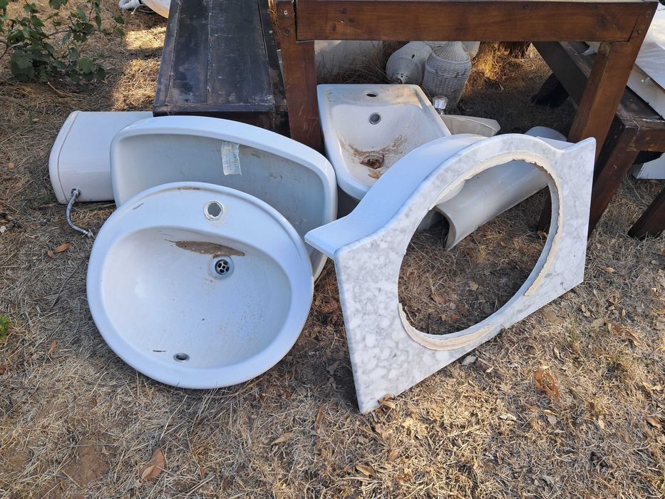 Lavatórios em bom estado