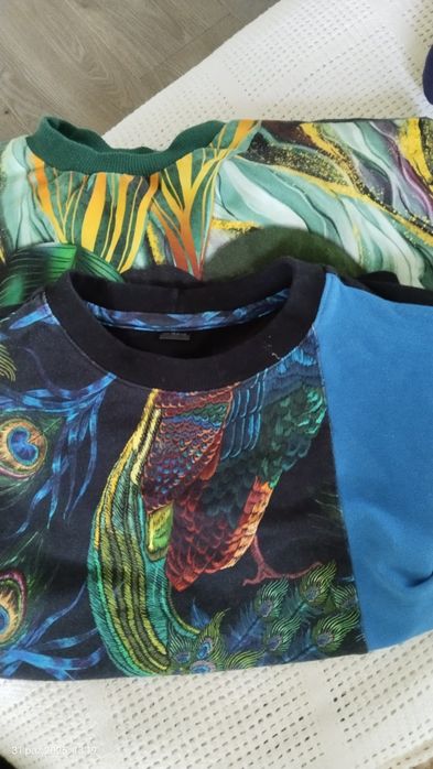 Zestaw 9 bluz i swetrów rozmiar 116 haby baby, h&m, KappAhl, united ..