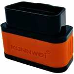 Interfejs Konnwei KW903 Pomarańczowy ELM327 Bluetooth 5.0 ANDROID iOS