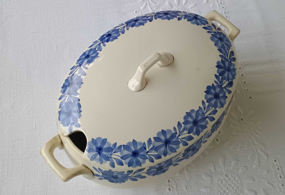 Wielka waza Włocławek; fajans, 3,5 litra