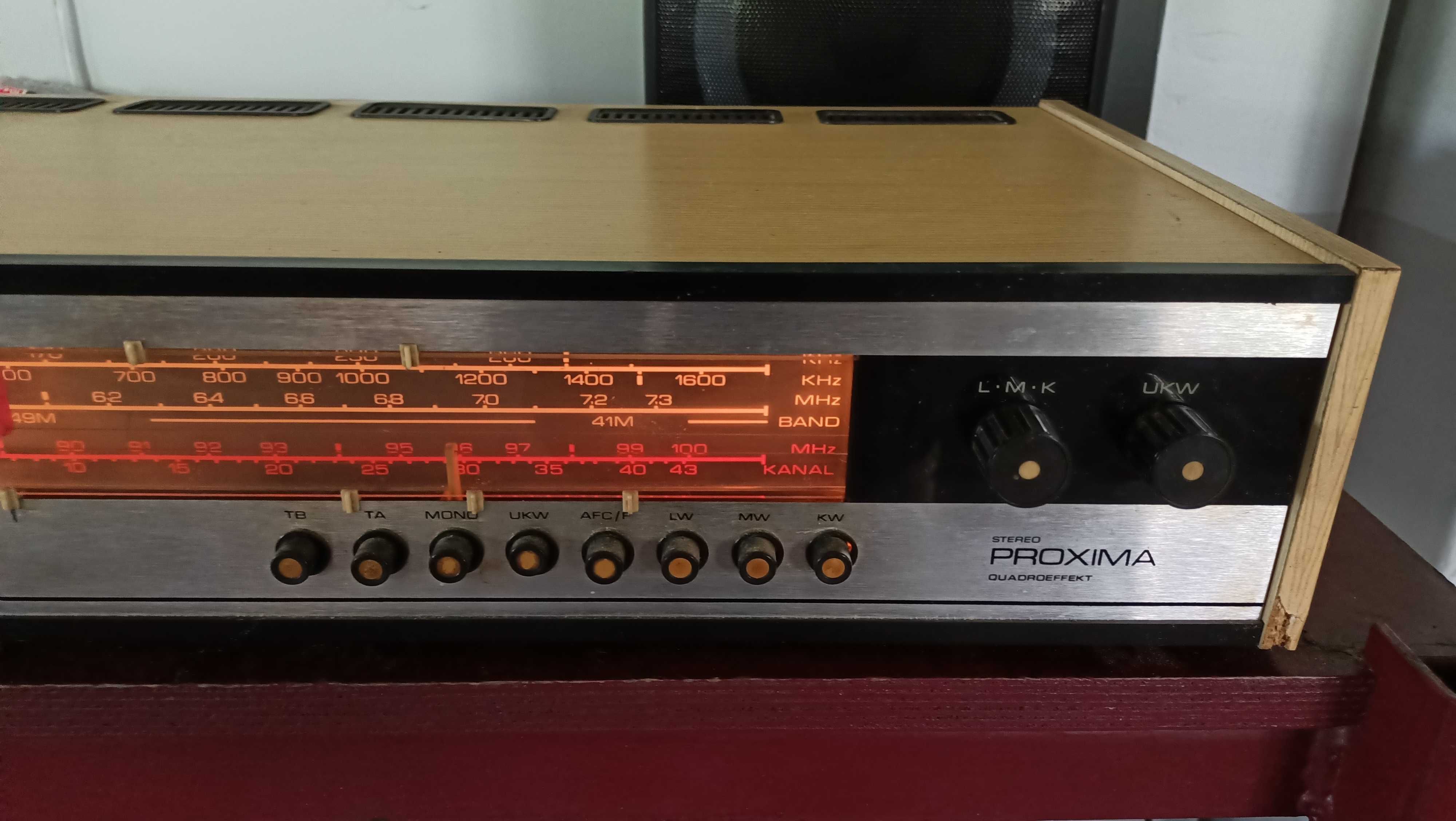 amplituner vintage RFT Proxima 401