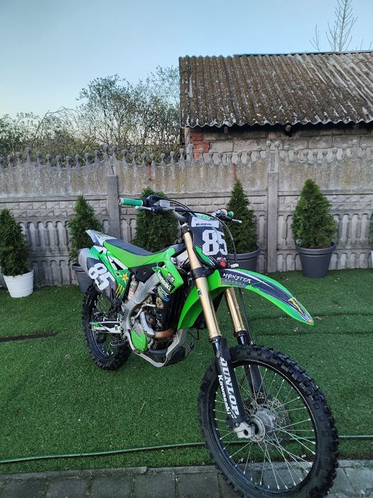 Kawasaki kxf250 wtrysk