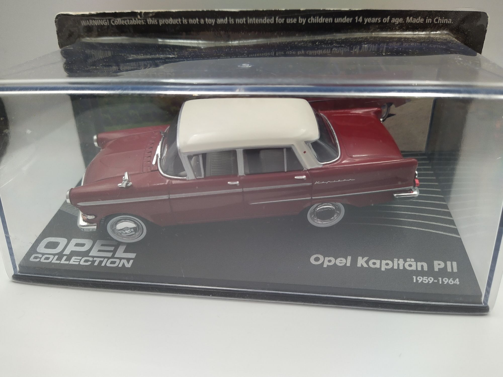 Opel Kapitan PII opel collection Eaglemoss Altaya 1:43