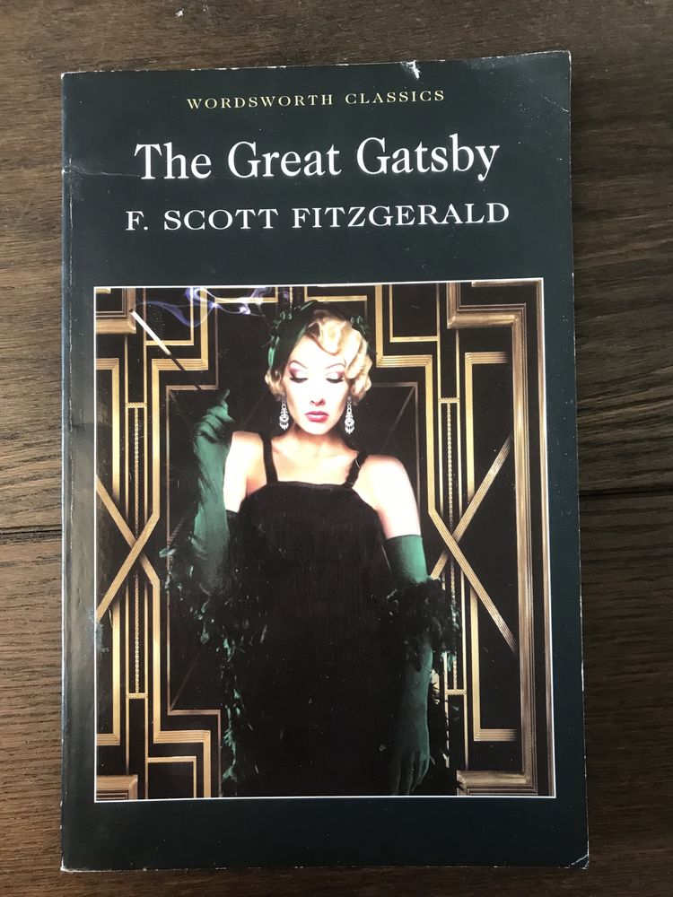 Książka The Great Gatsby F. Scott Fitzgerald po angielsku