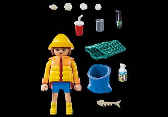 Playmobil Ecologista na praia NOVO