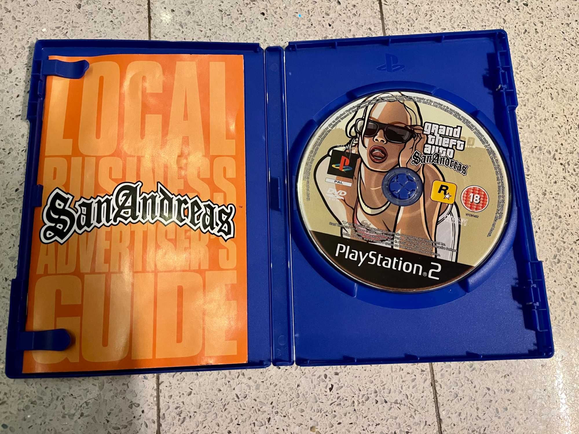 GTA San Andreas ( Playstation 2 PS2 )