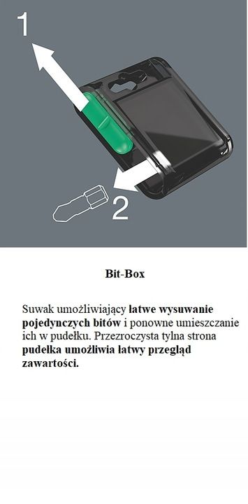 Zestaw Bit-box 20 Tx Hf, Tx 20mm 20 Sztuk Wera