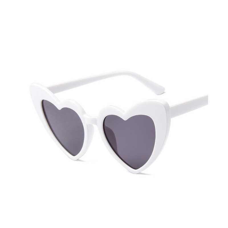 Okulary przeciwsłoneczne HEART WHITE