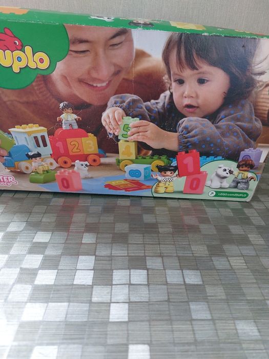 Lego duplo  10954 поезд цифры