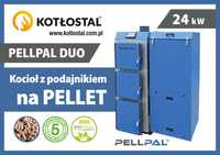 Kocioł na pellet PELLPAL DUO o mocy 24 kW - EcoDesign - sterownik LCD