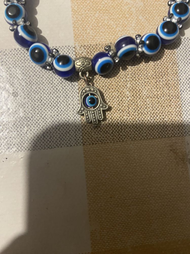 Pulseira olho mau olhado cor azul ( Portes gratis )
