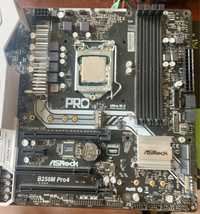 Матплата ASRock B250M Pro 4/i5-7400/GF 1050 Ti