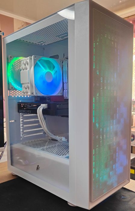 RTX5050 R5 5600 ОЗУ 32G M2 Новий Ігровий Комп'ютер Системний блок ARGB
