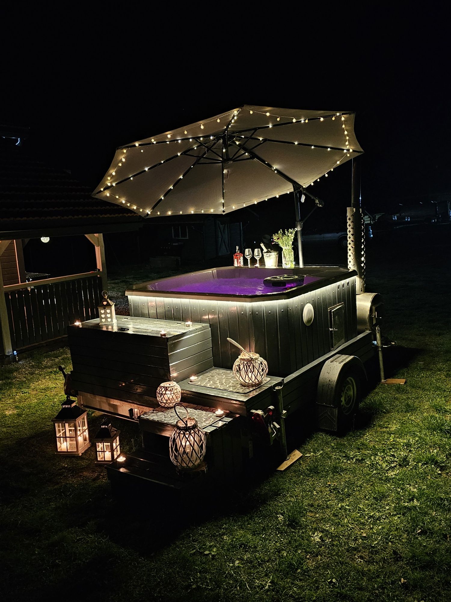 Jacuzzi Balia  Bania Mobilna wynajem