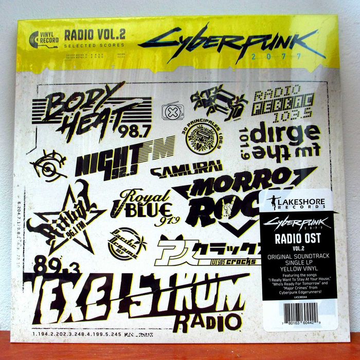 Various – Cyberpunk 2077 Radio OST  (LP, Yellow)