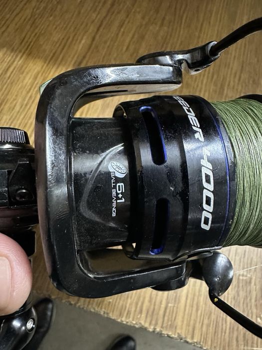 Продаю телескопическую удочку  5 м вместе с катушкой