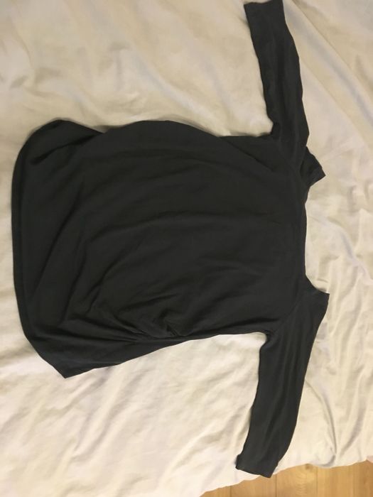 T-shirt ciążowy czarny