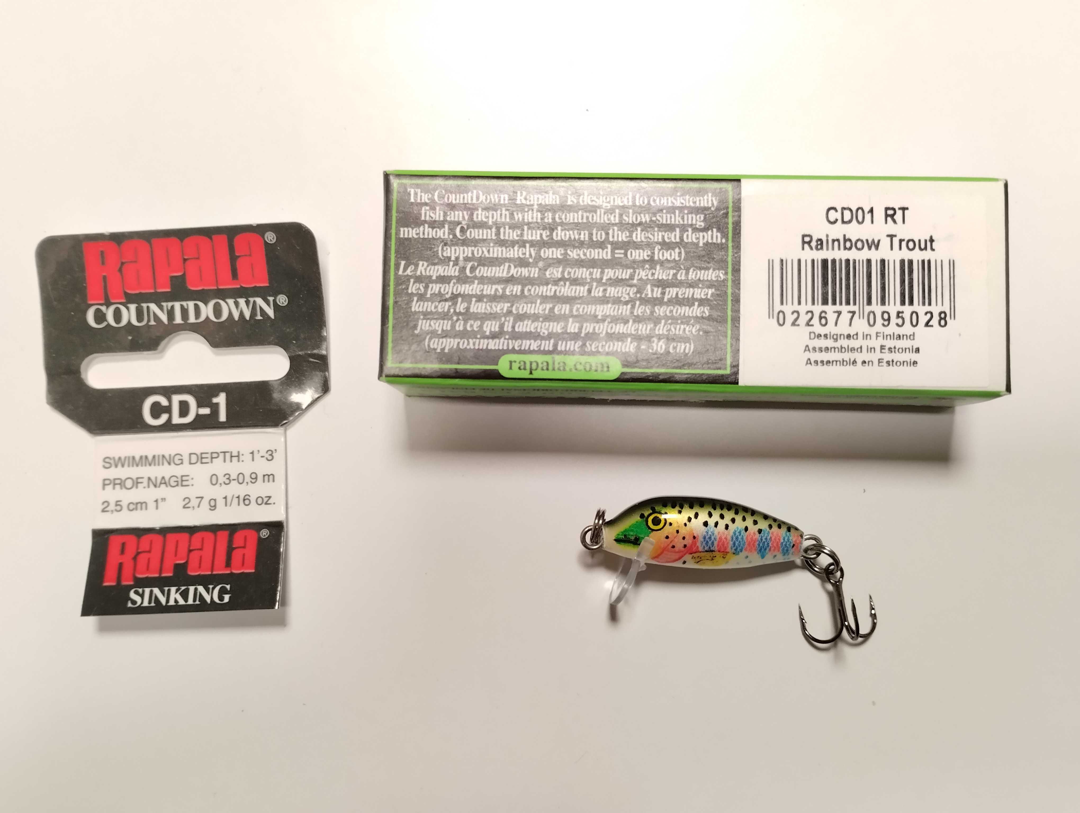 Wobler RAPALA CD 01 RT