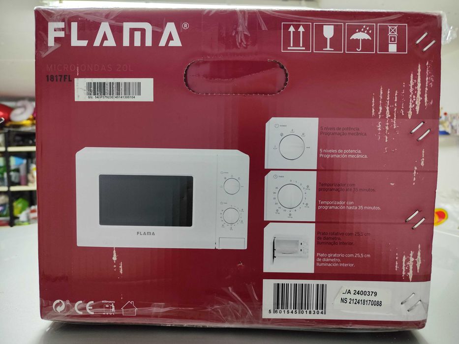 Microondas FLAMA 20L - 1817FL