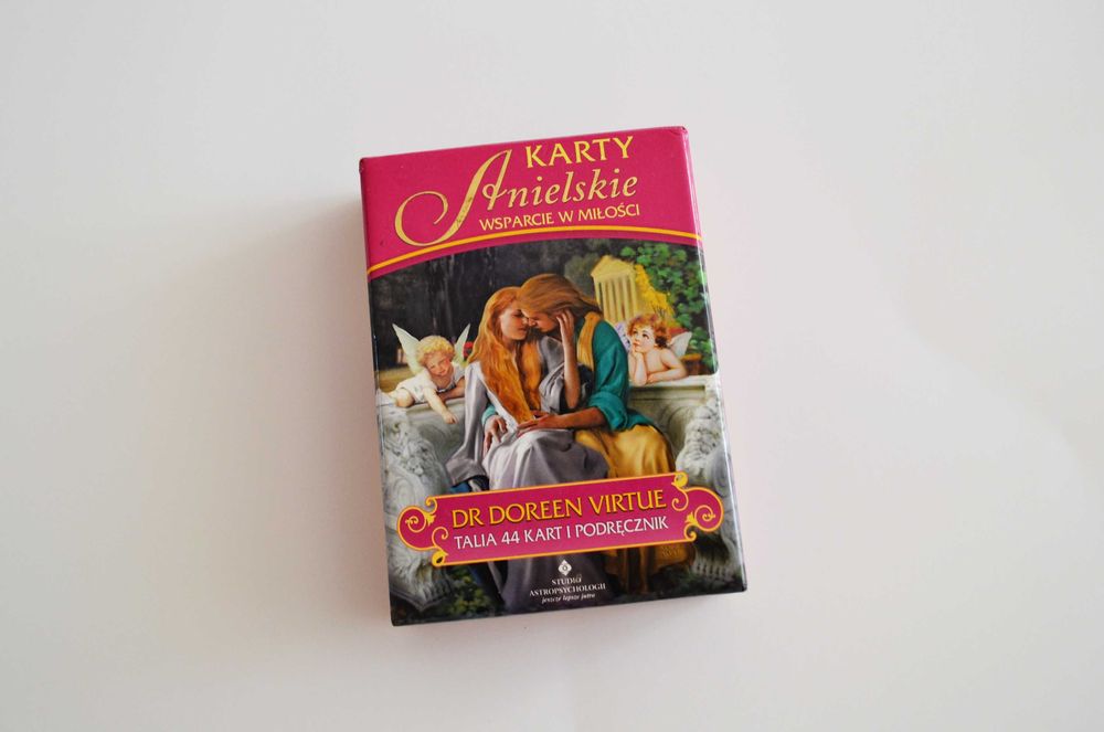 Anielskie wsparcie w miłości – karty + książka dr Doreen Virtue UNIKAT
