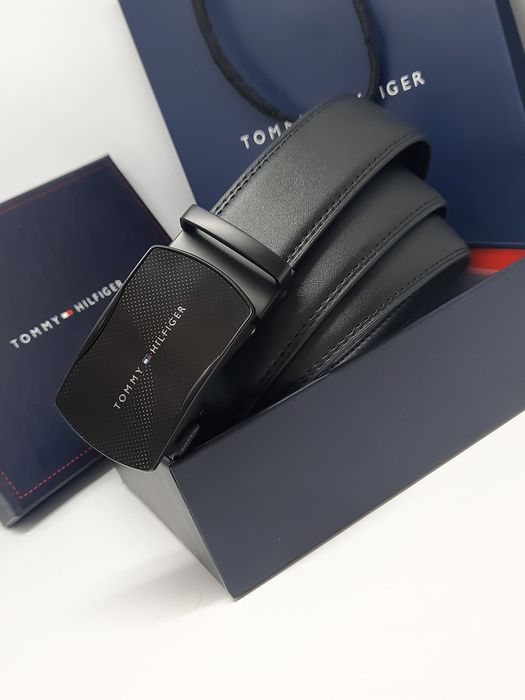 Чоловічий ремінь томмі пояс | Мужской ремень томми пряжка автомат