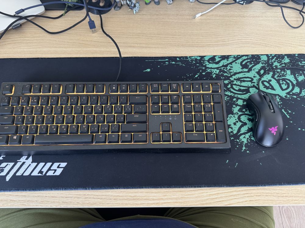 клавіатура Razer Ornatav2 миша Razer Deathadder v2 mini