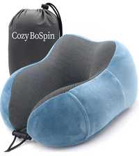 Poduszka kark Cozy BoSpin niebieska