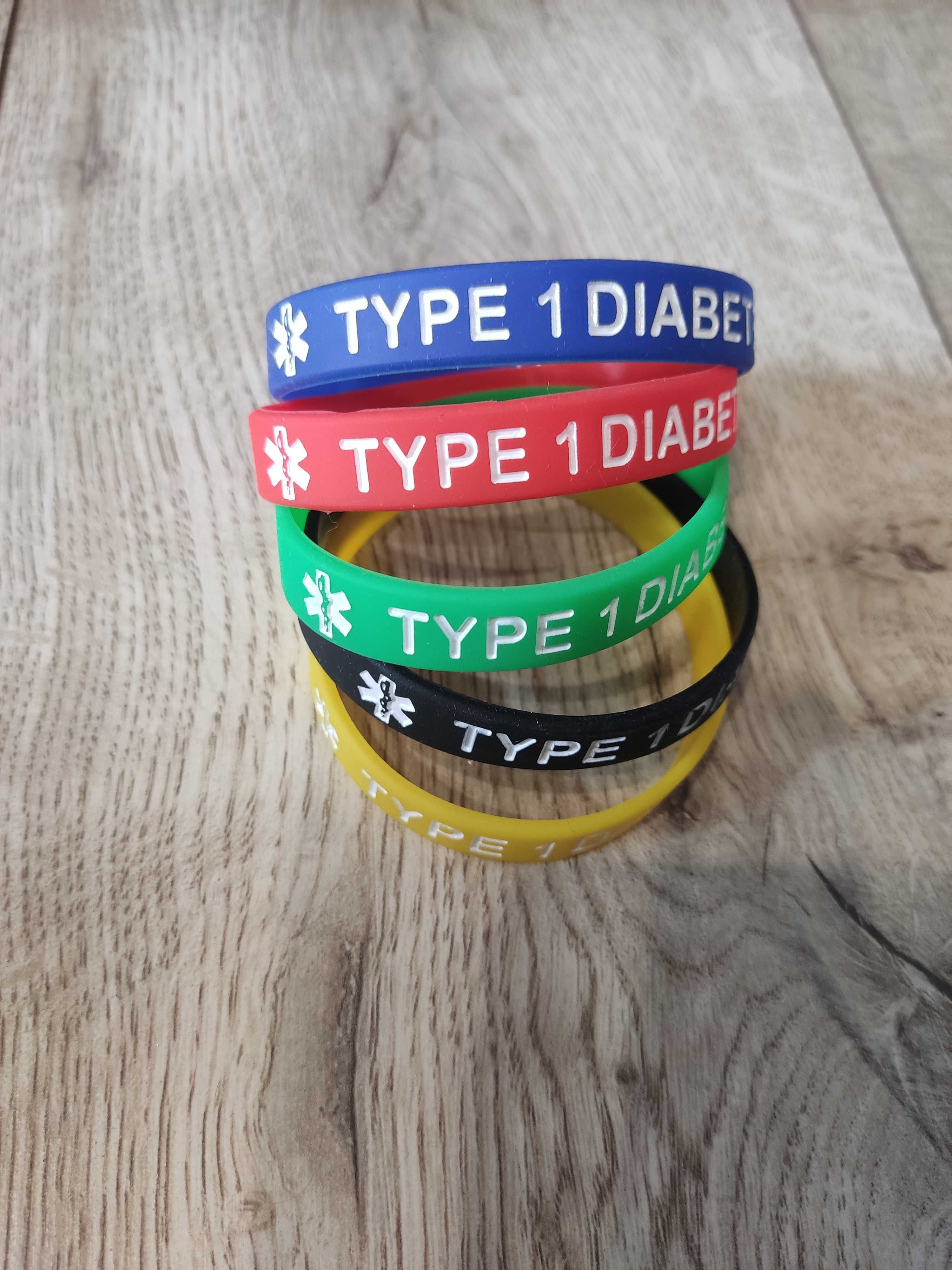 Браслет силіконовий "Type 1 diabetes"