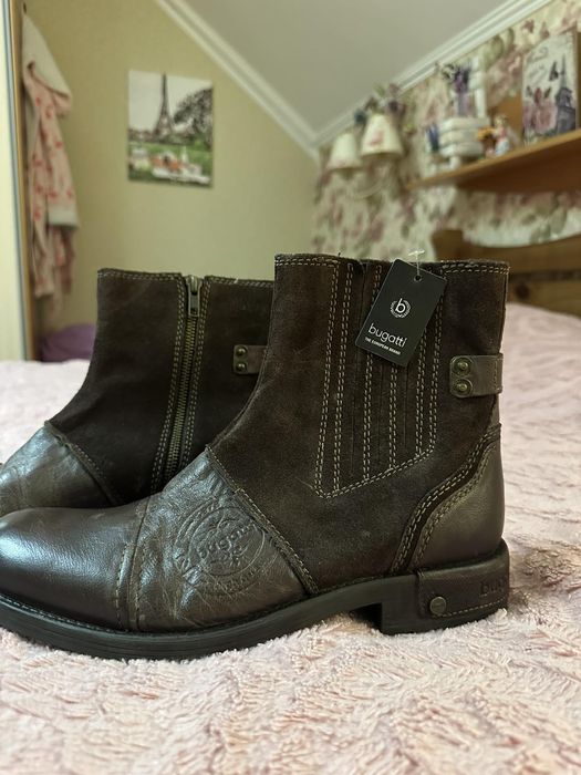 Чоботи чоловічі нат.шкіра