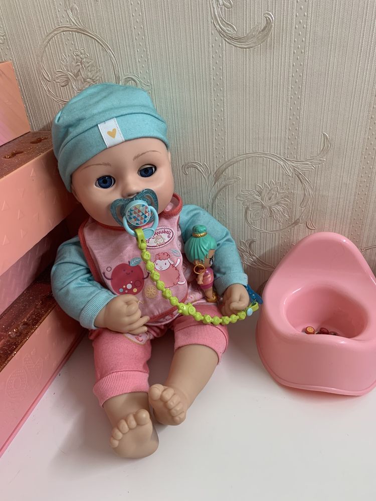 Baby annabell огигінал,інтерактивна лялька, zapf,бебі борн,
