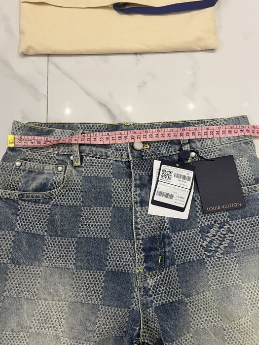 Мужские джинсовые шорты Louis Vuitton (M)