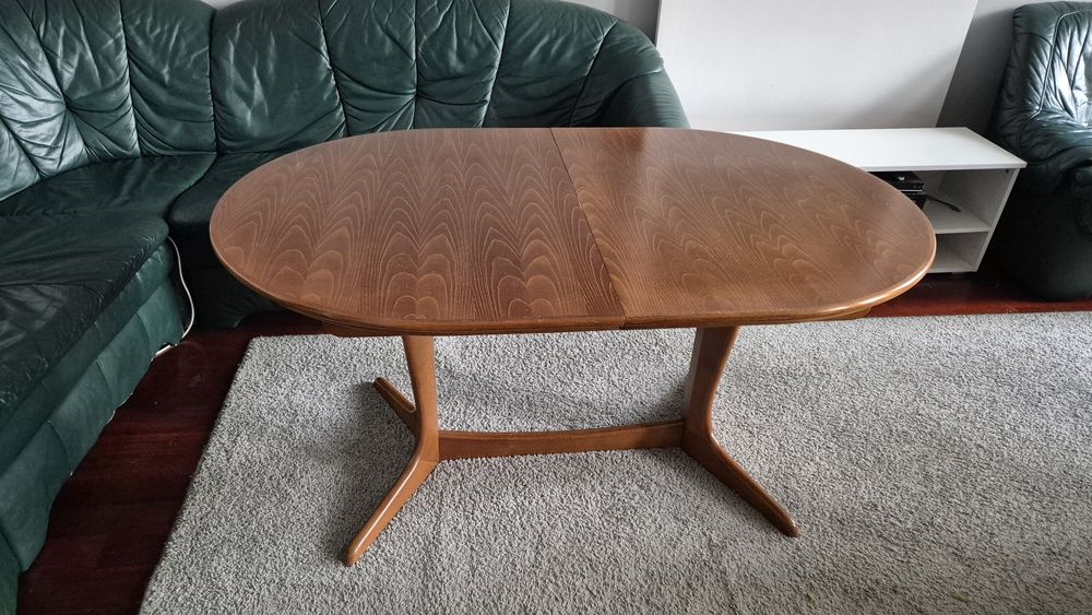 stół rozkładany buk ciemny