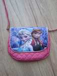 Disney Kraina Lodu Elsa Anna Frozen torebka różowa na zamek na ramię