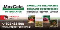 Wapno organiczne pod kukurydzę , szybka regulacja pH, MAX CALC