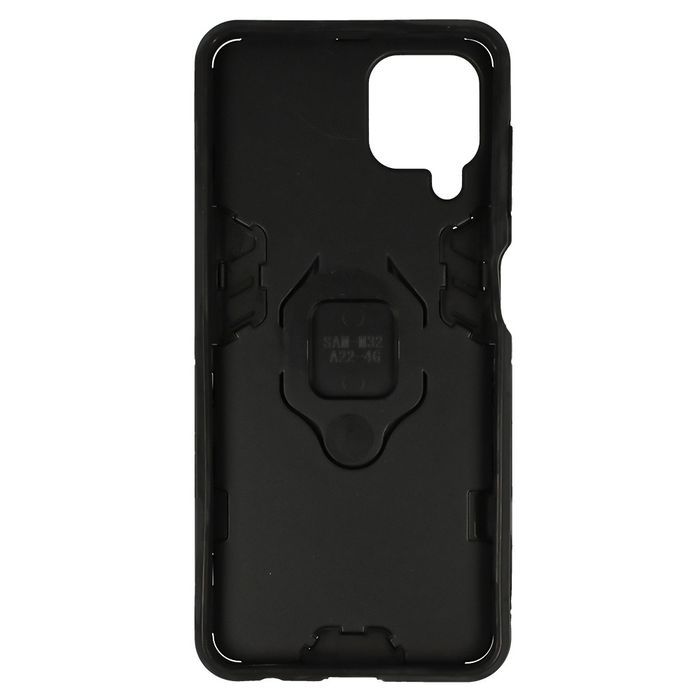 Ring Armor Case Do Samsung Galaxy A22 4G/M22 4G Czarny