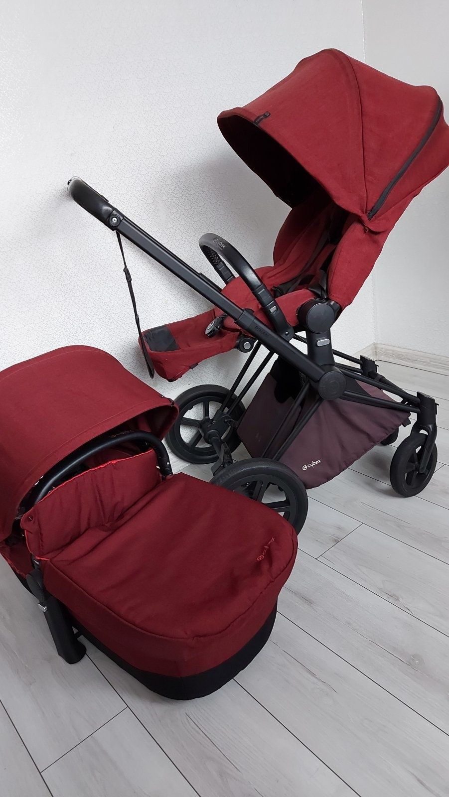 Коляска   cybex priam platinum 2в1