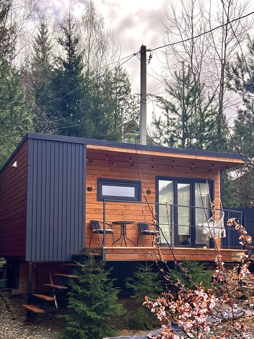 Оренда модульного будинку в Карпатах