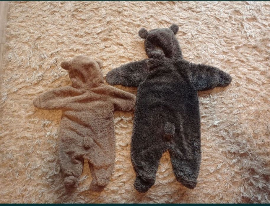 Kombinezon na zimę H&M, Lindex 2 szt. r.62